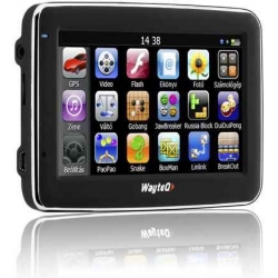 Wayteq X850 GPS 4GB Belső Memória